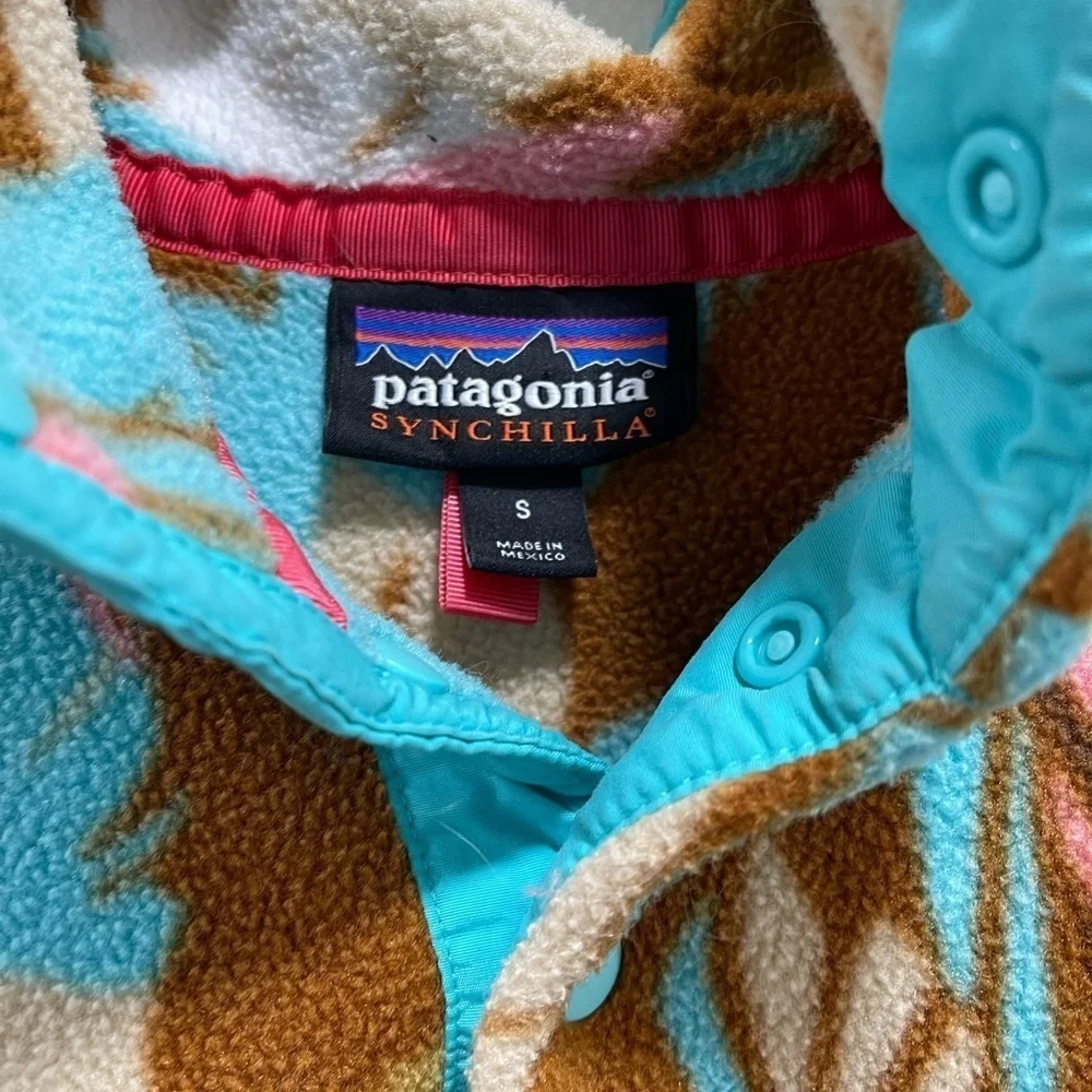 Patagonia Synchilla Lightweight Feather Dance Sweater - Picture 2 of 4